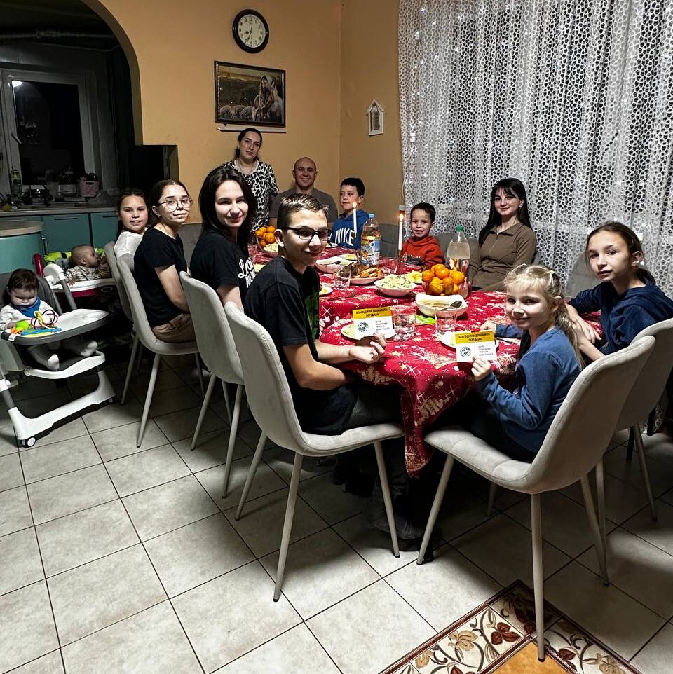 SUPPORTING THE LARGE SOLIANYK FAMILY FROM KIROVOHRAD REGION